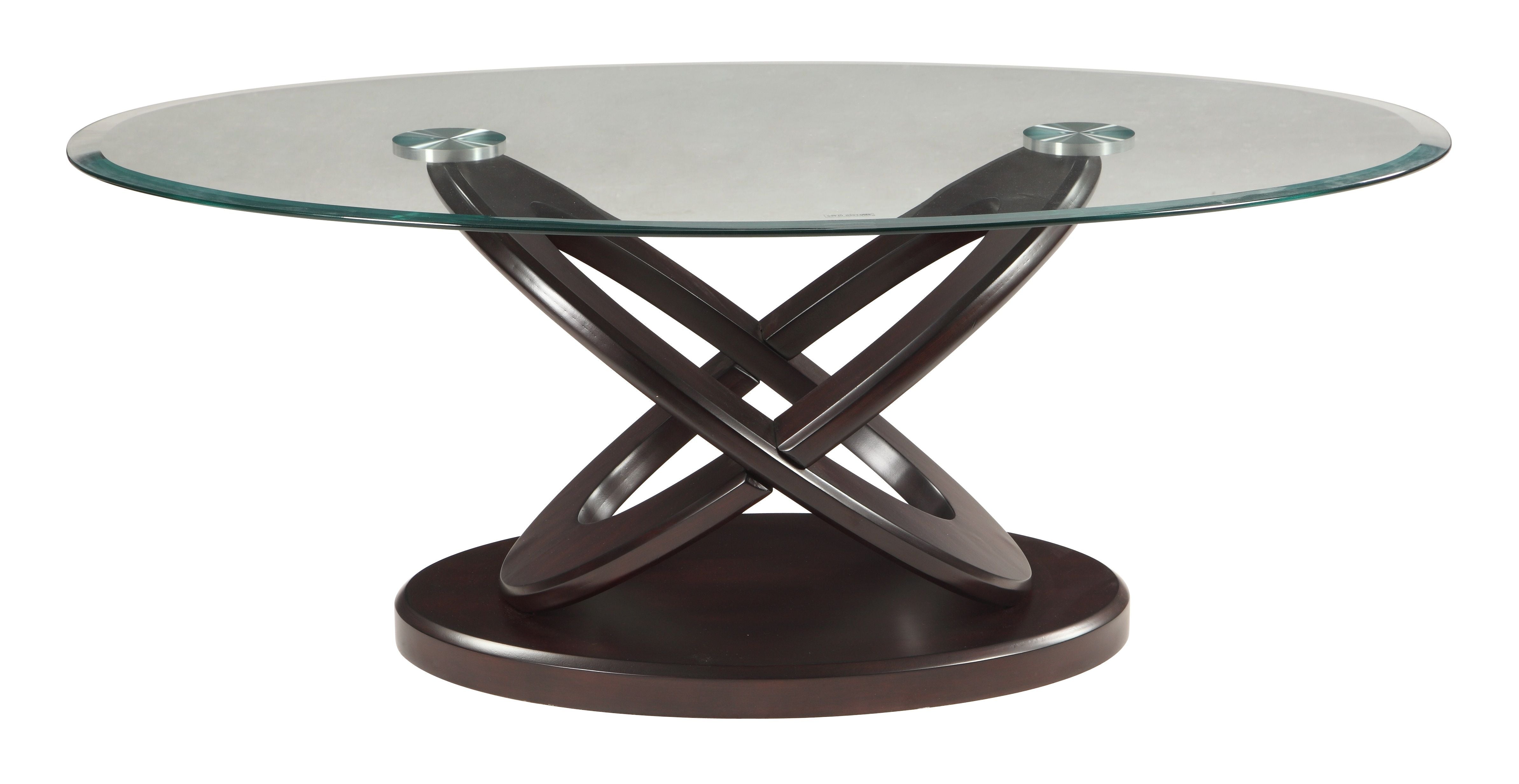 Cyclone - Coffee Table Base - Brown