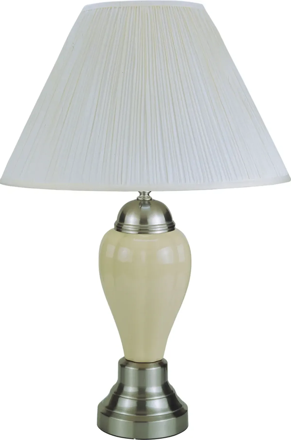 Satin Nickel - Shade For 6115-Iv-Base - Beige