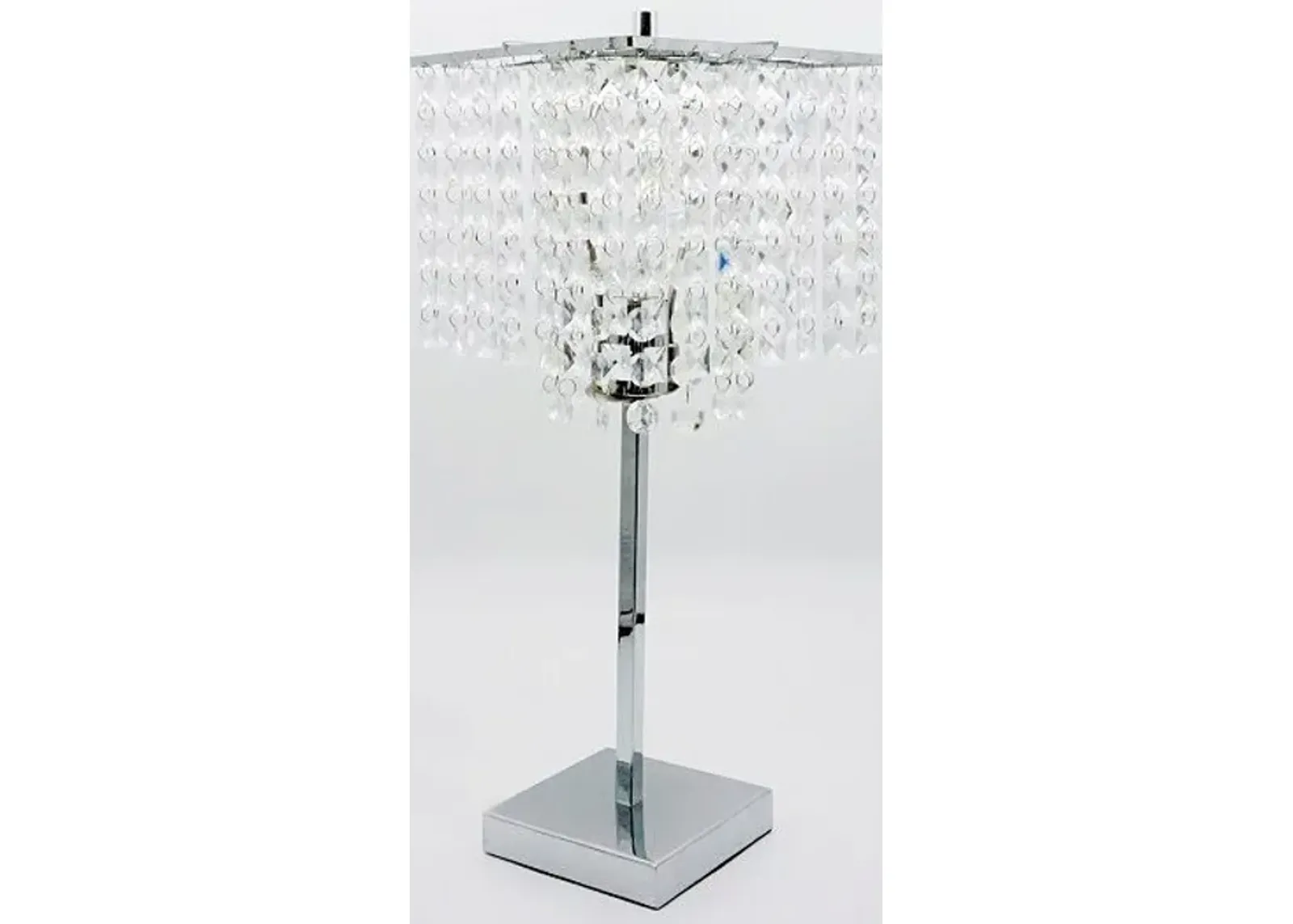 Touch Switch Table Lamp - Silver