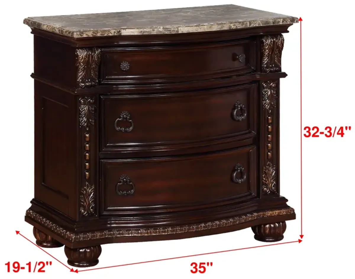 Stanley - Nightstand - Cherry