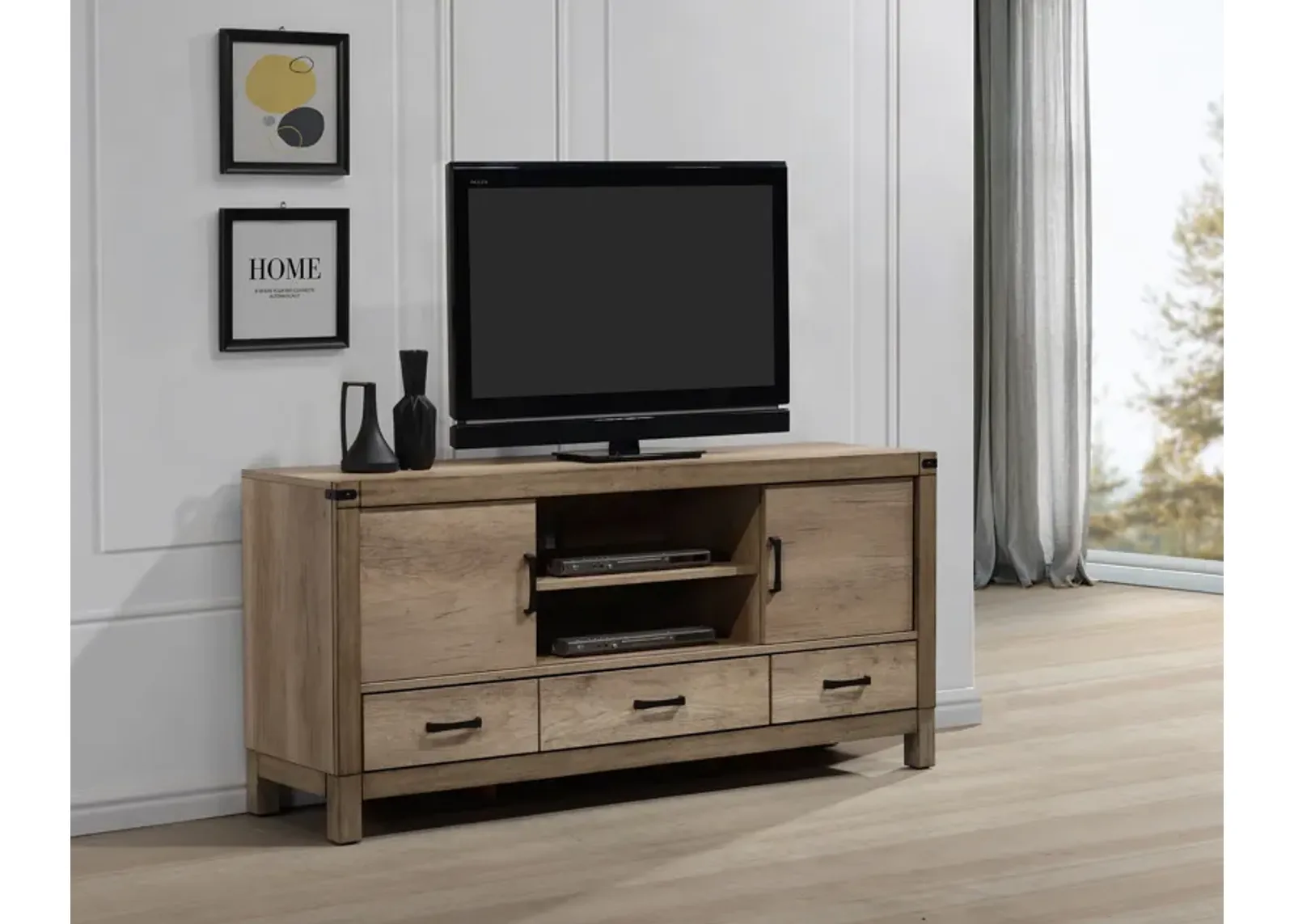 Matteo - TV Stand - Brown