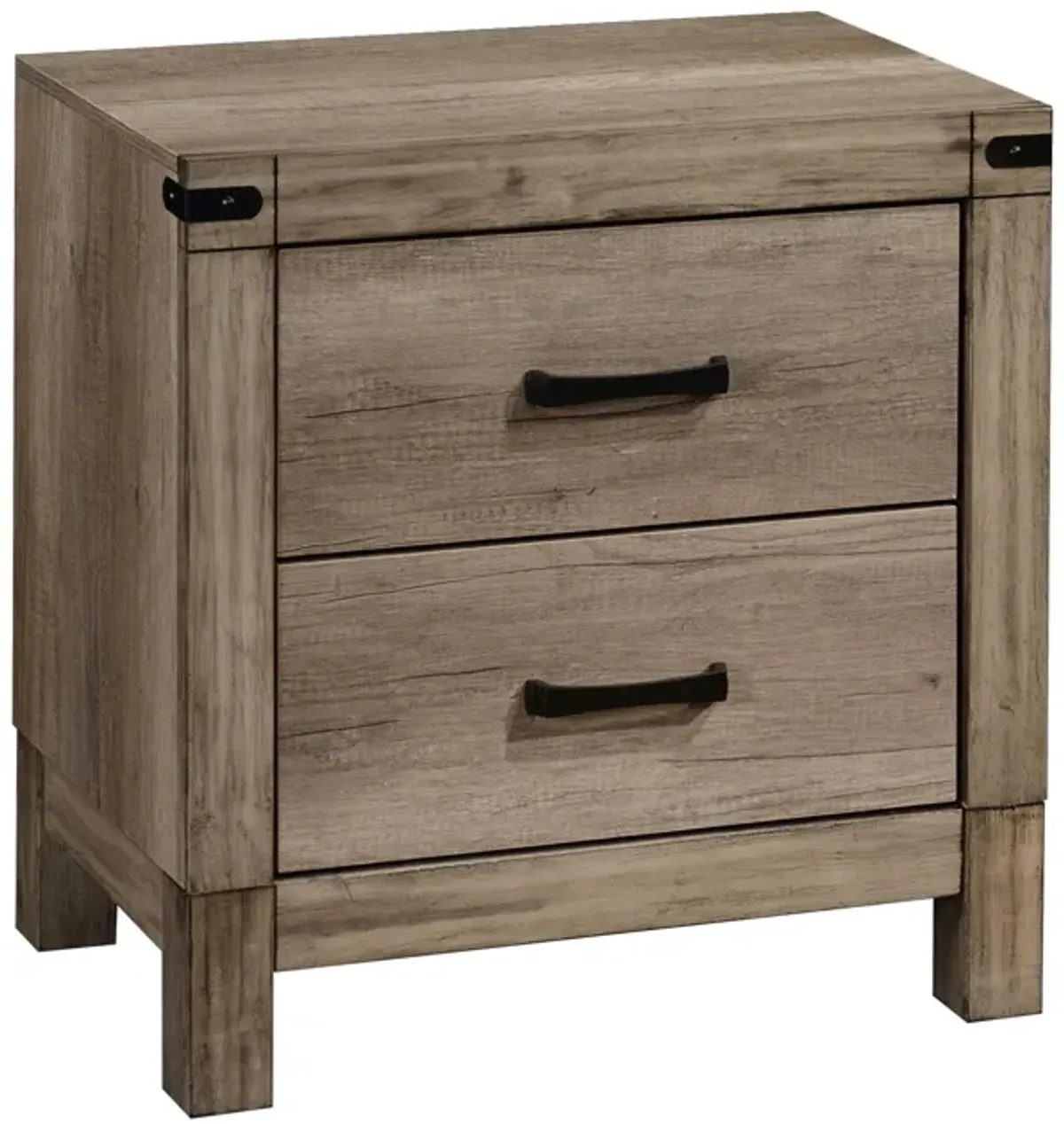 Matteo - Tall Nightstand - Brown