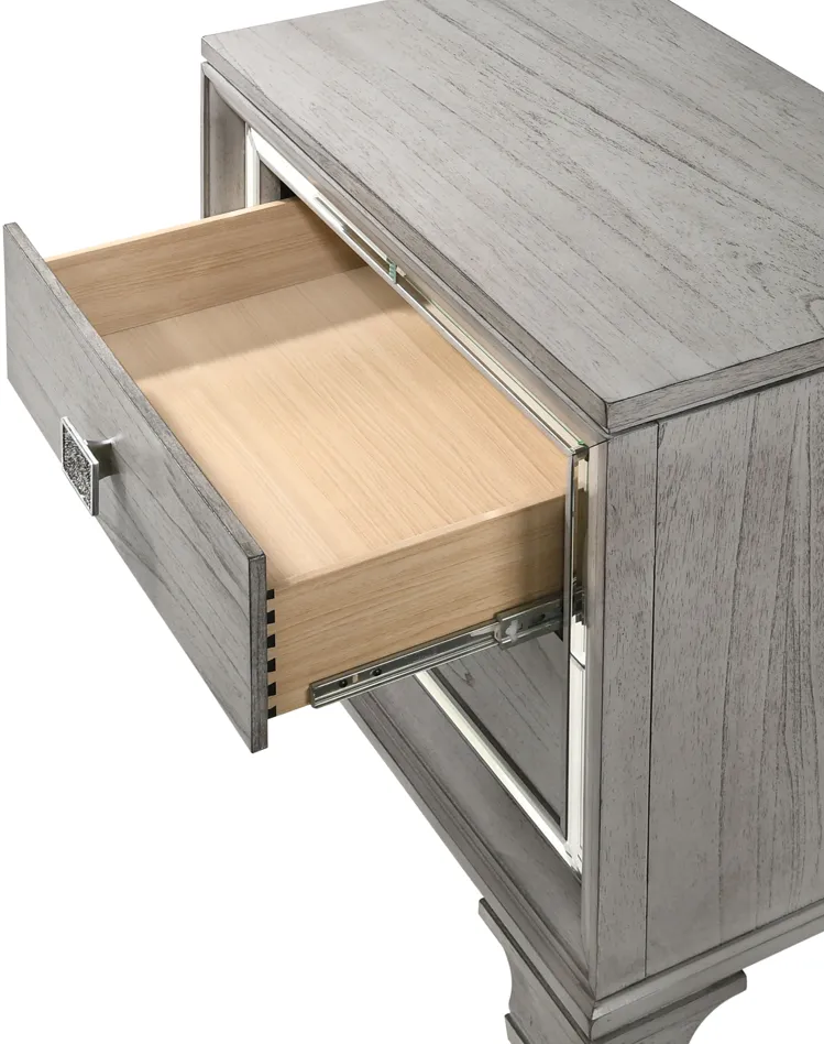 Vail - Nightstand - Gray