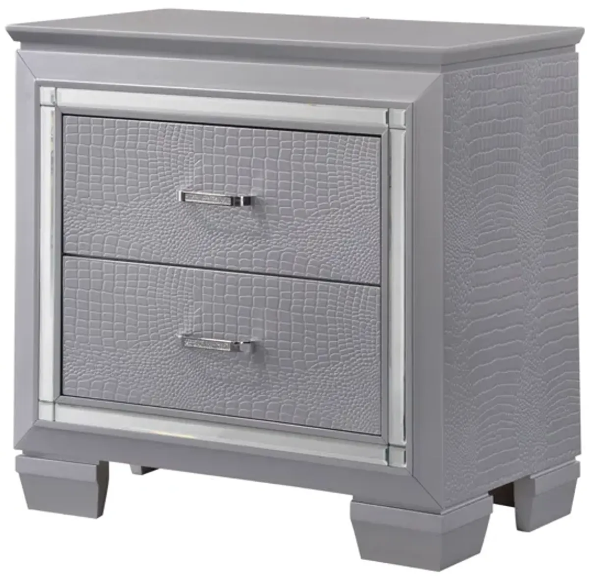 Lillian - Nightstand - Gray