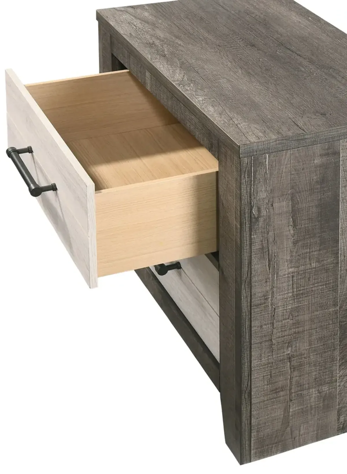 Rhett - Nightstand - Chalk / Gray