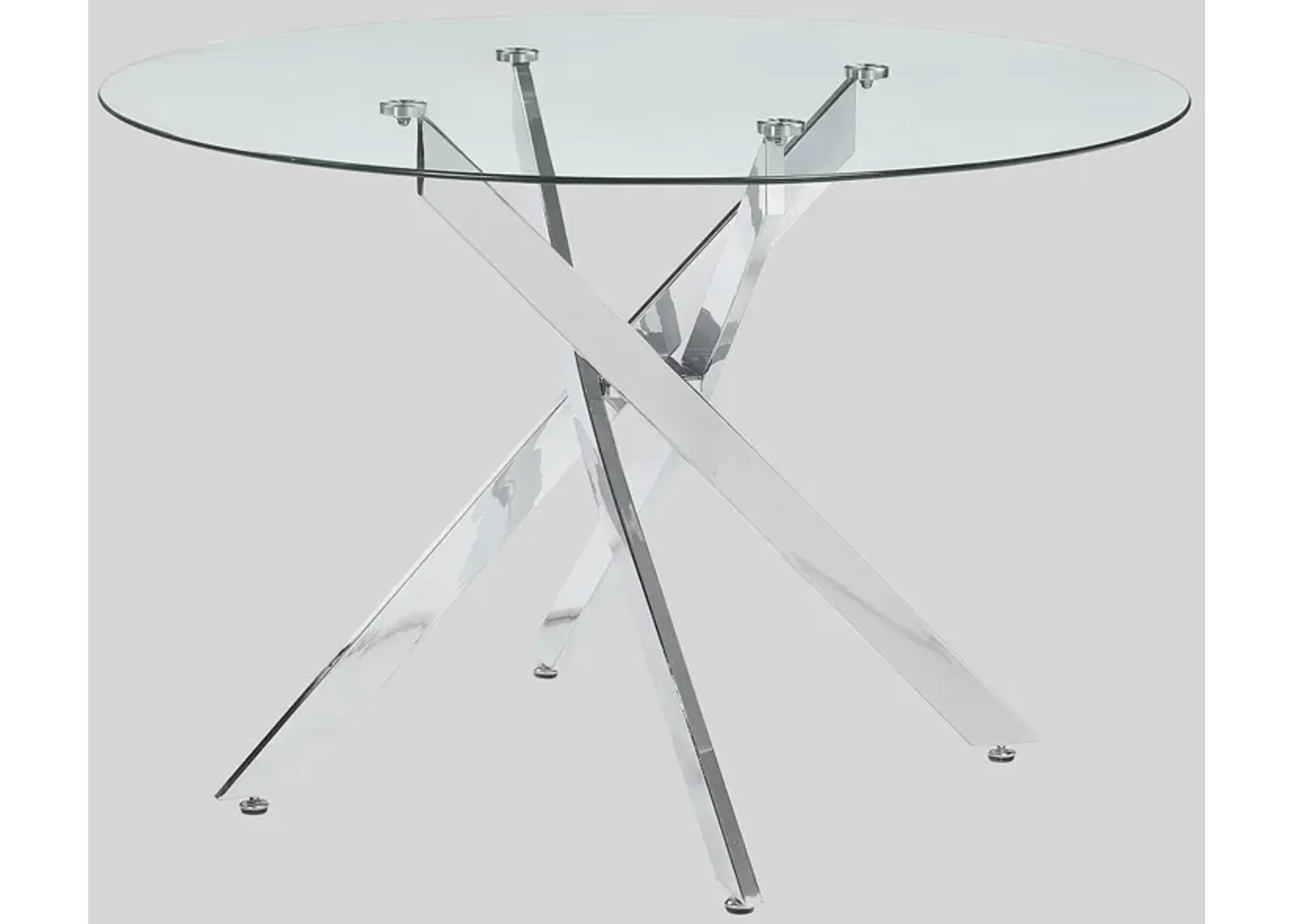 Jetta - Dining Table - Pearl Silver