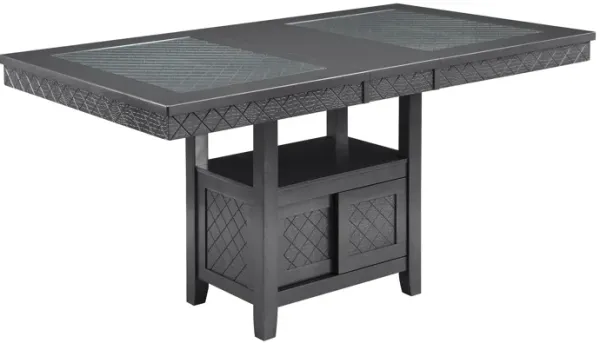 Bankston - Counter Height Dining Table - Zinc