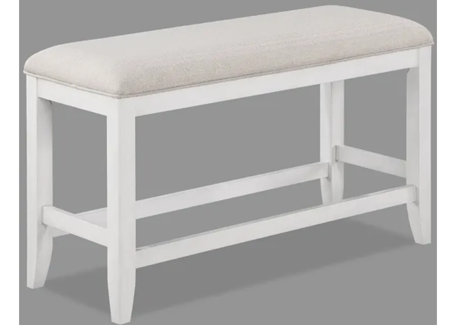 Wendy - Counter Height Bench - Gray