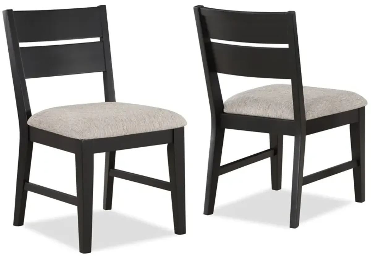 Mathis - Side Chair (Set of 2) - Black