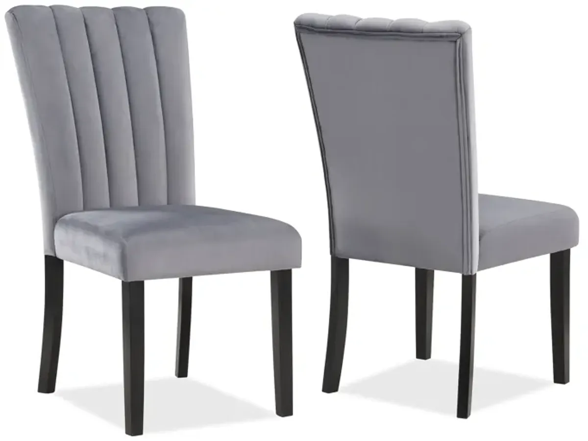 Pascal - Side Chair (Set of 2) - Gray