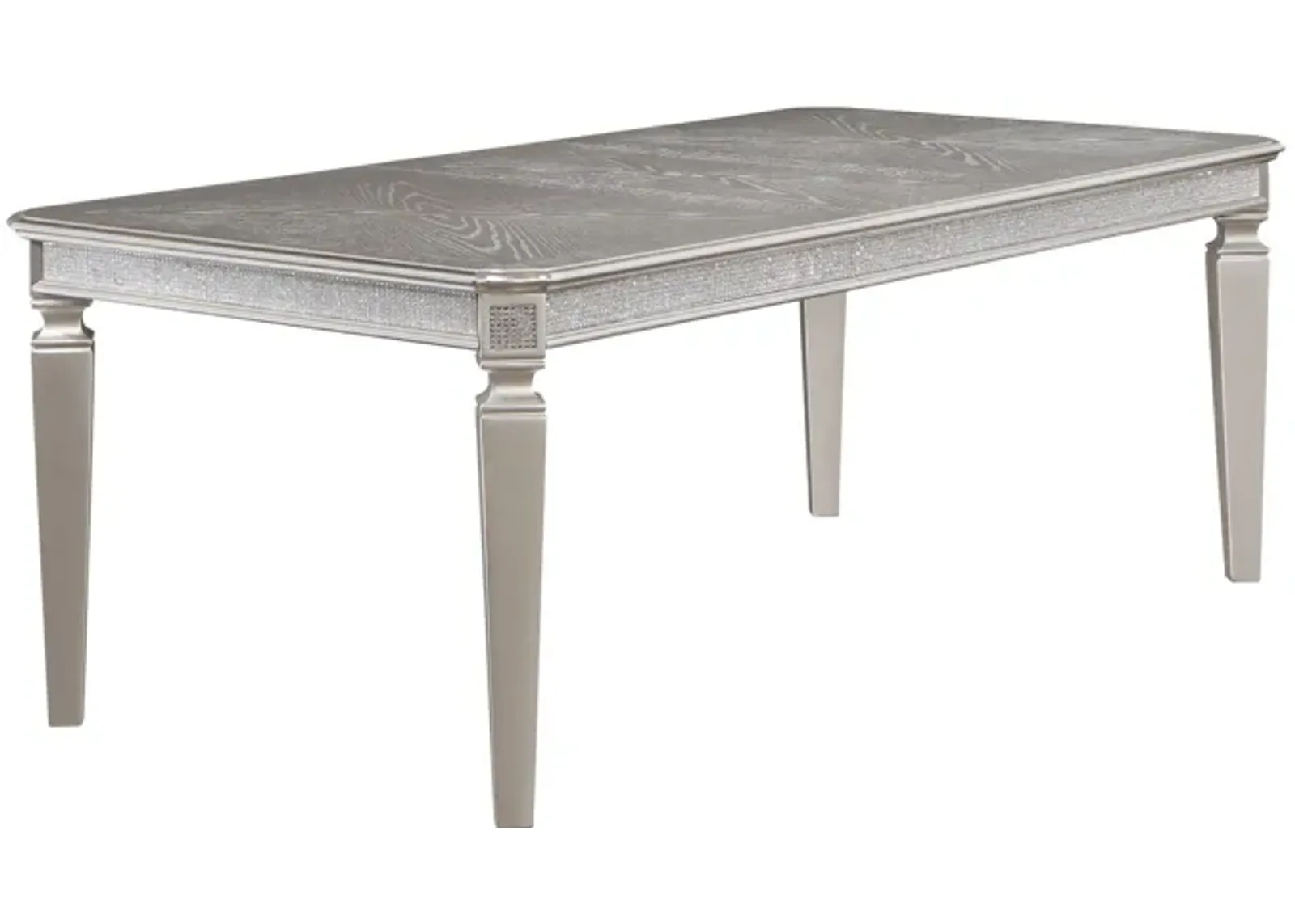 Klina - Dining Table (1 X 18 Leaf) - Silver