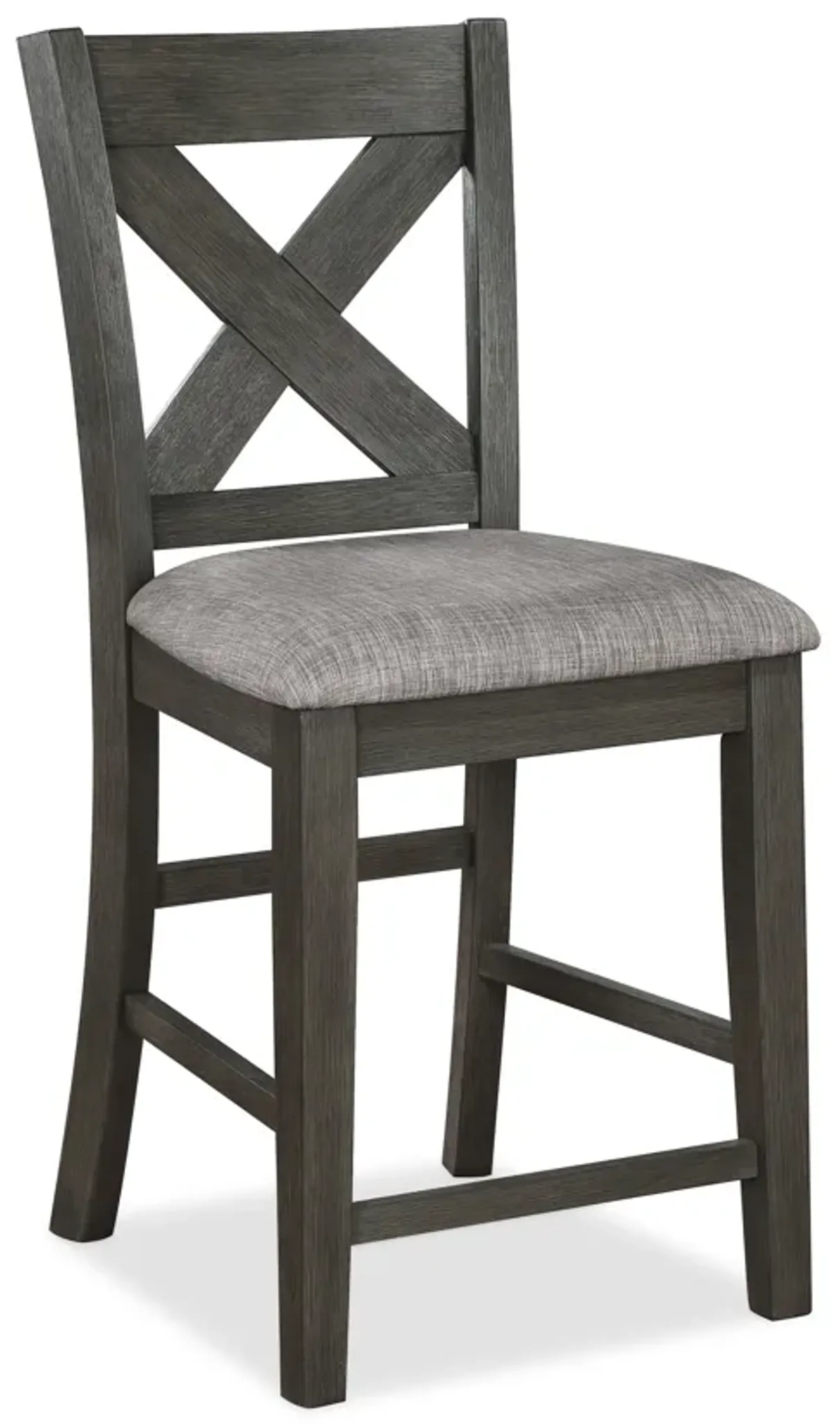 Rufus - Counter Height Chair (Set of 2) - Gray