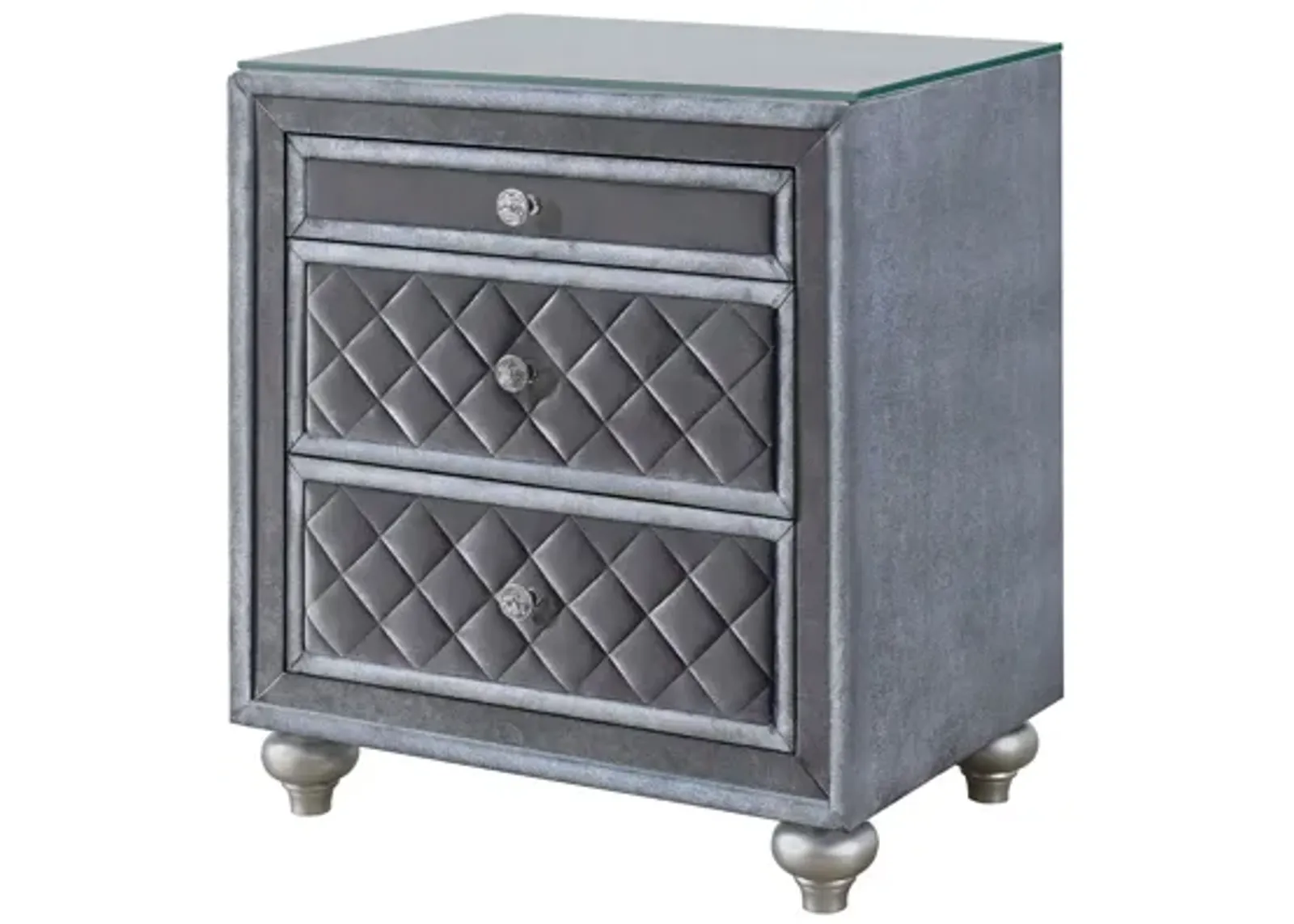 Cameo - Nightstand - Gray