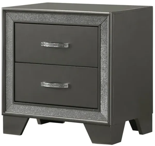 Kaia - Nightstand - Dark Gray