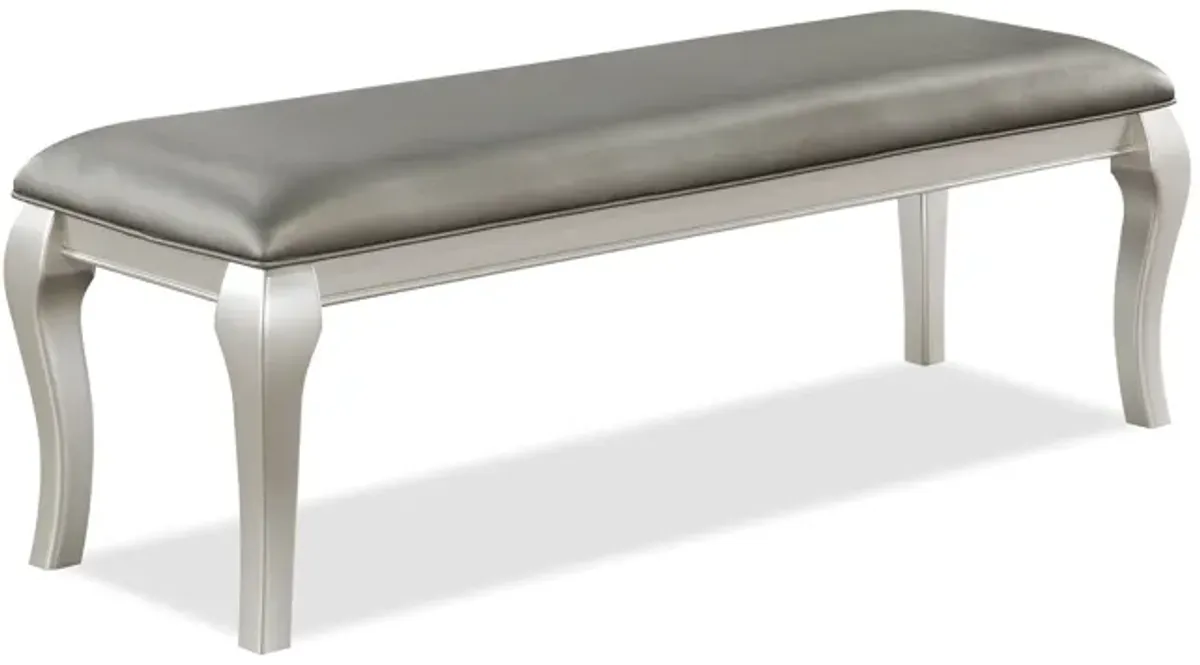 Caldwell - Bench - Silver