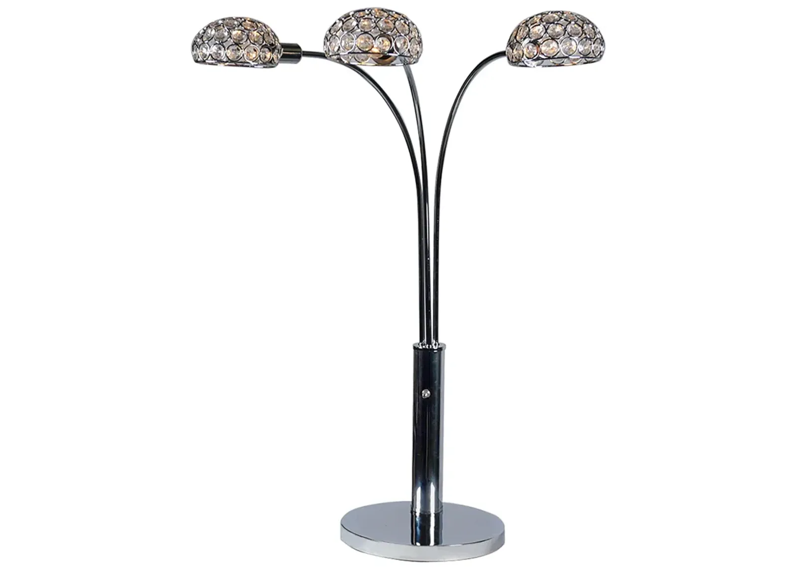 32.5" Height Table Lamp - Pearl Silver