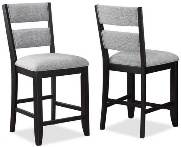 Frey - Counter Height Chair (Set of 2) - Black