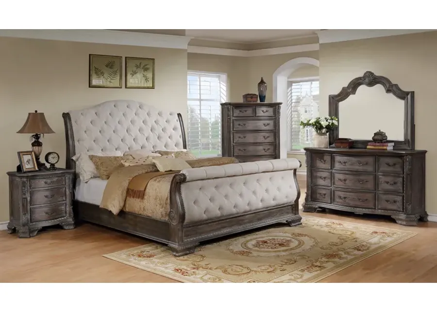 Sheffield - Sleigh Bed