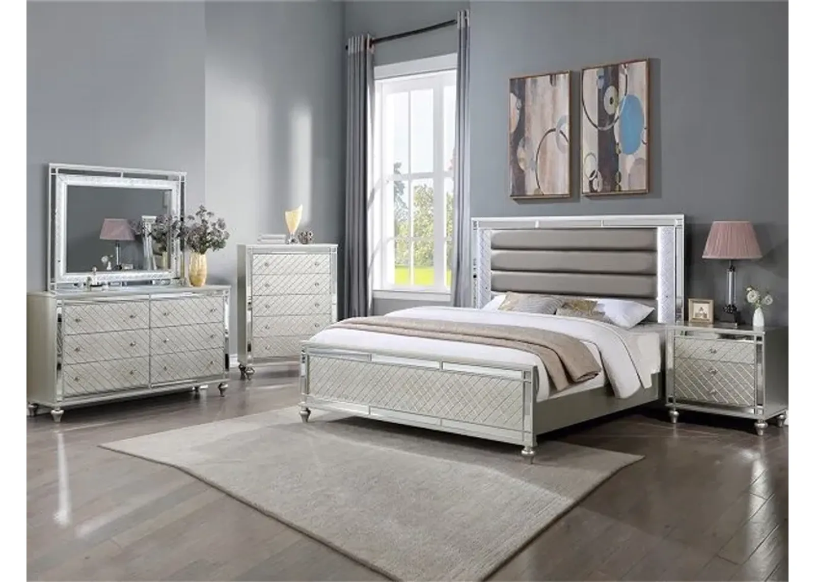 Cristian - Upholstered Bed