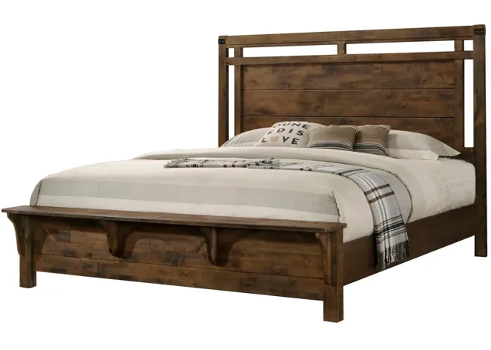 Curtis - Panel Bed