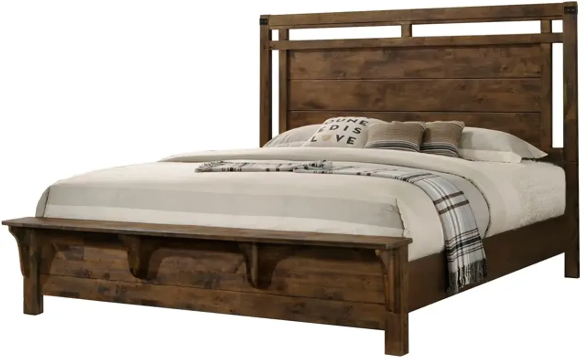 Curtis - Panel Bed