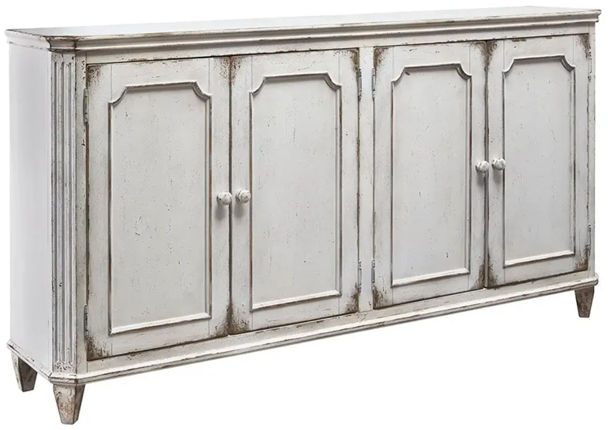 Mirimyn - Antique White - Accent Cabinet