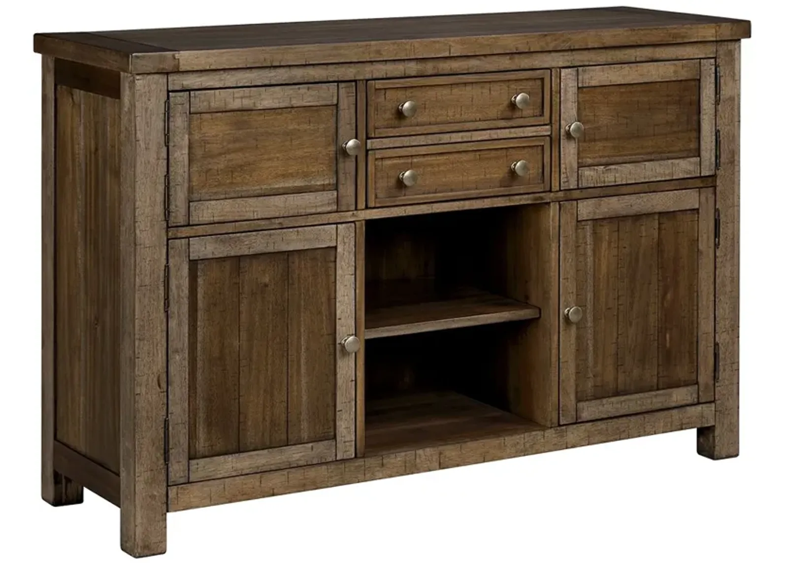 Moriville - Grayish Brown - Dining Room Server