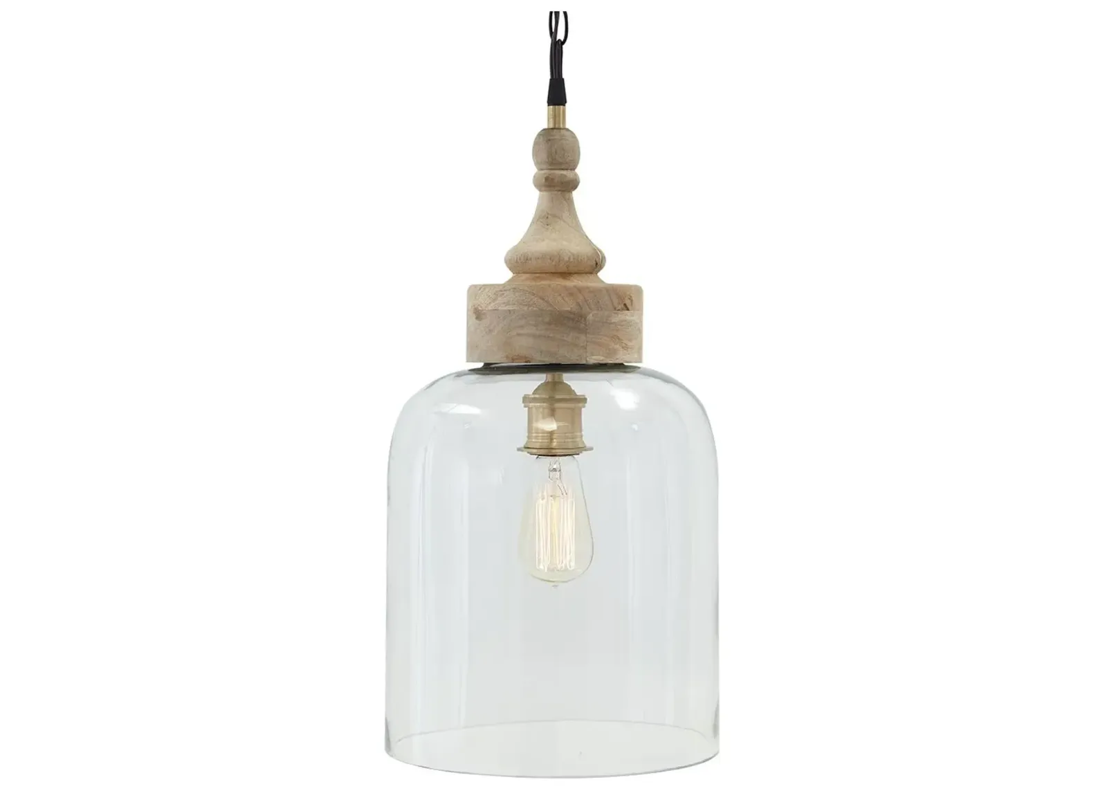 Faiz - Transparent - Glass Pendant Light