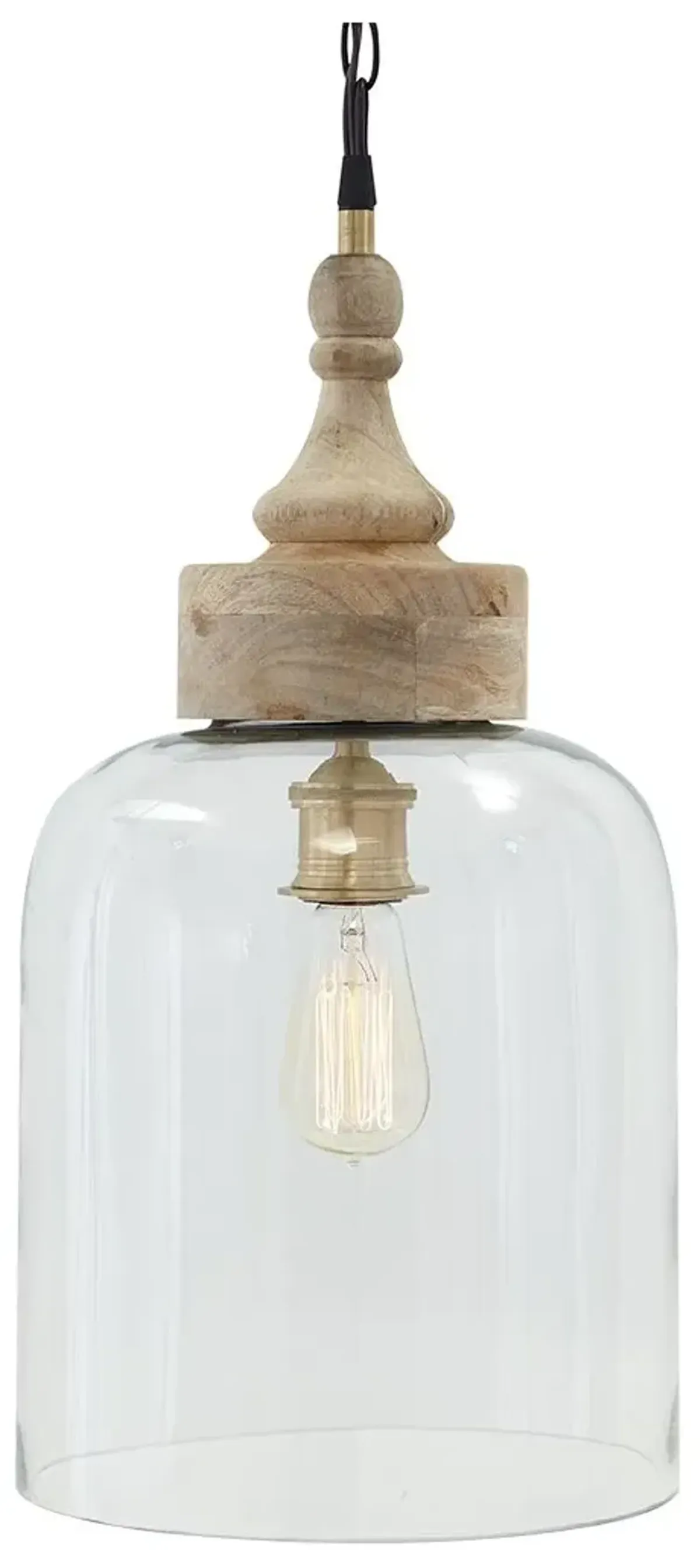 Faiz - Transparent - Glass Pendant Light