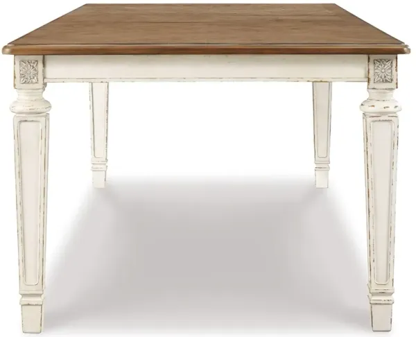 Realyn - Rectangular Dining Room Extension Table - Chipped White