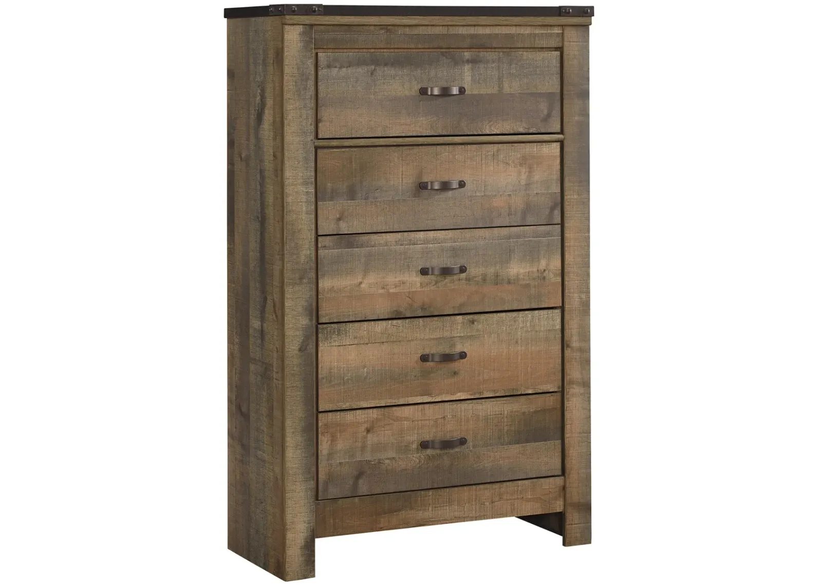 Trinell - Brown - Five Drawer Chest