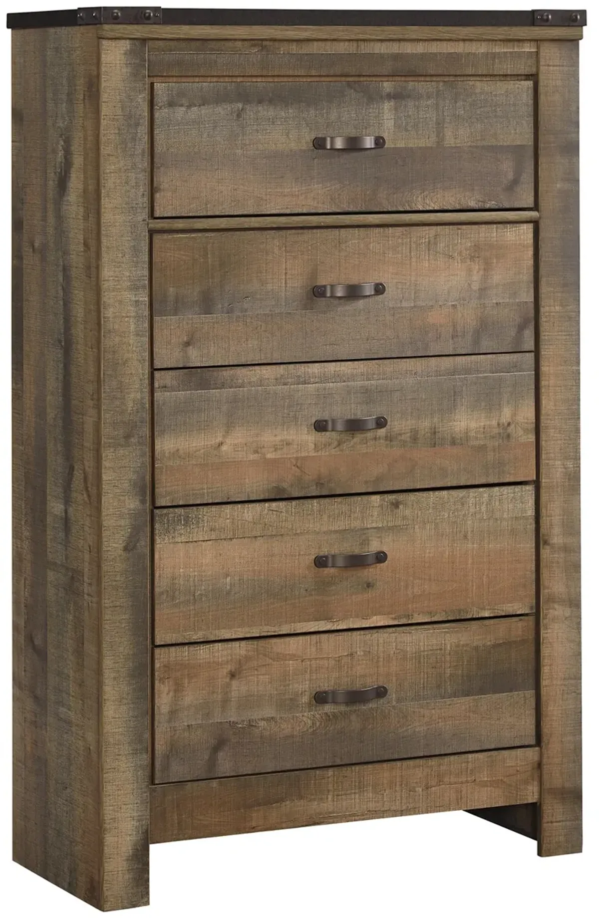 Trinell - Brown - Five Drawer Chest