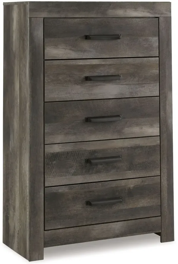 Wynnlow - Five Drawer Chest - Gray