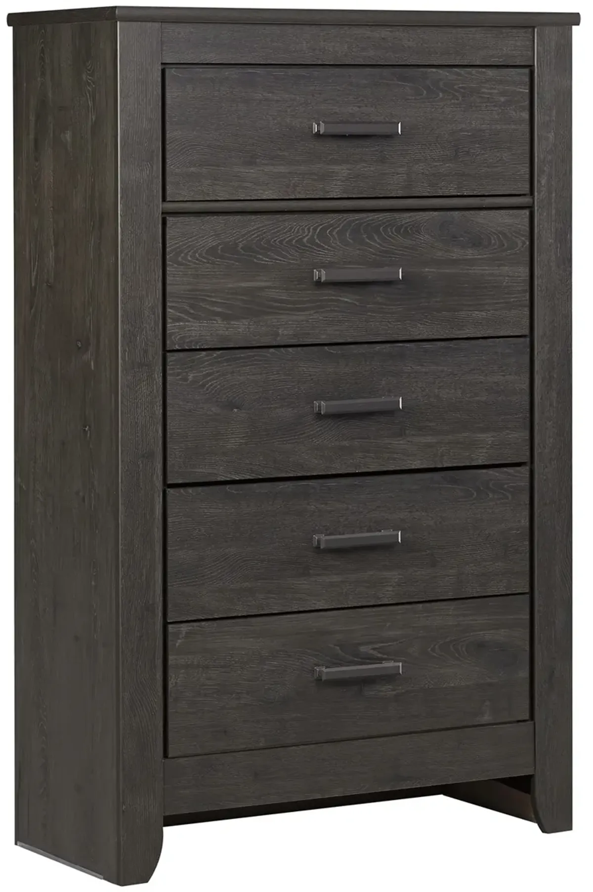 Brinxton - Five Drawer Chest - Charcoal