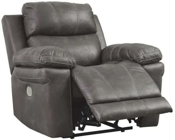 Erlangen - Dark Gray - PWR Recliner/Adj Headrest