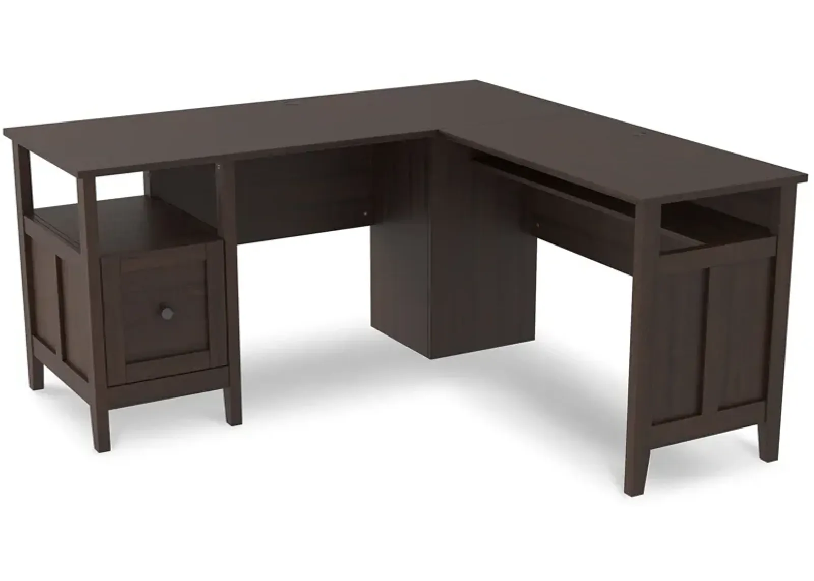 Camiburg - Warm Brown - Home Office Desk