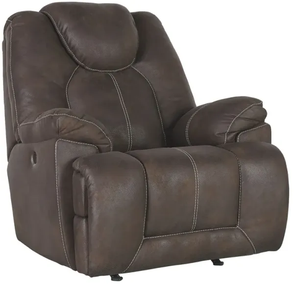 Warrior - Brown Dark - Power Rocker Recliner