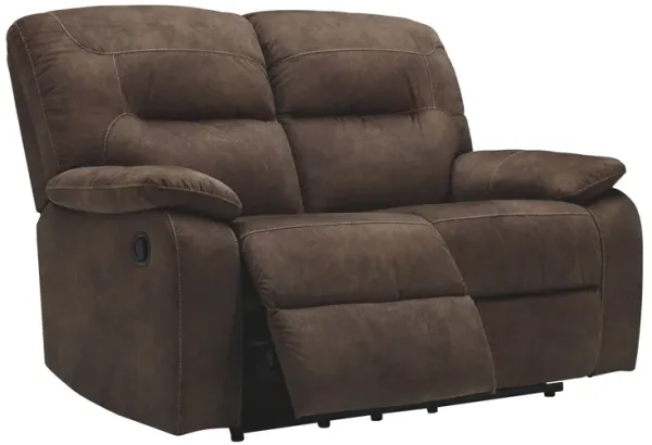 Bolzano - Coffee - Reclining Loveseat