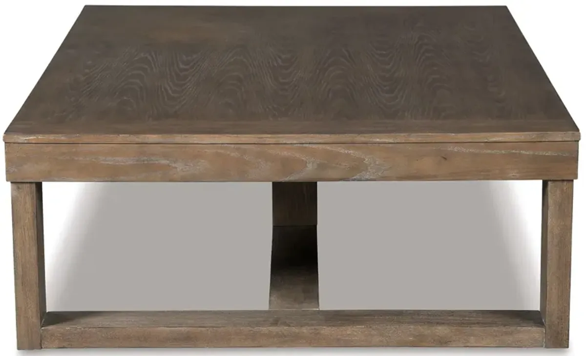 Cariton - Rectangular Cocktail Table - Gray