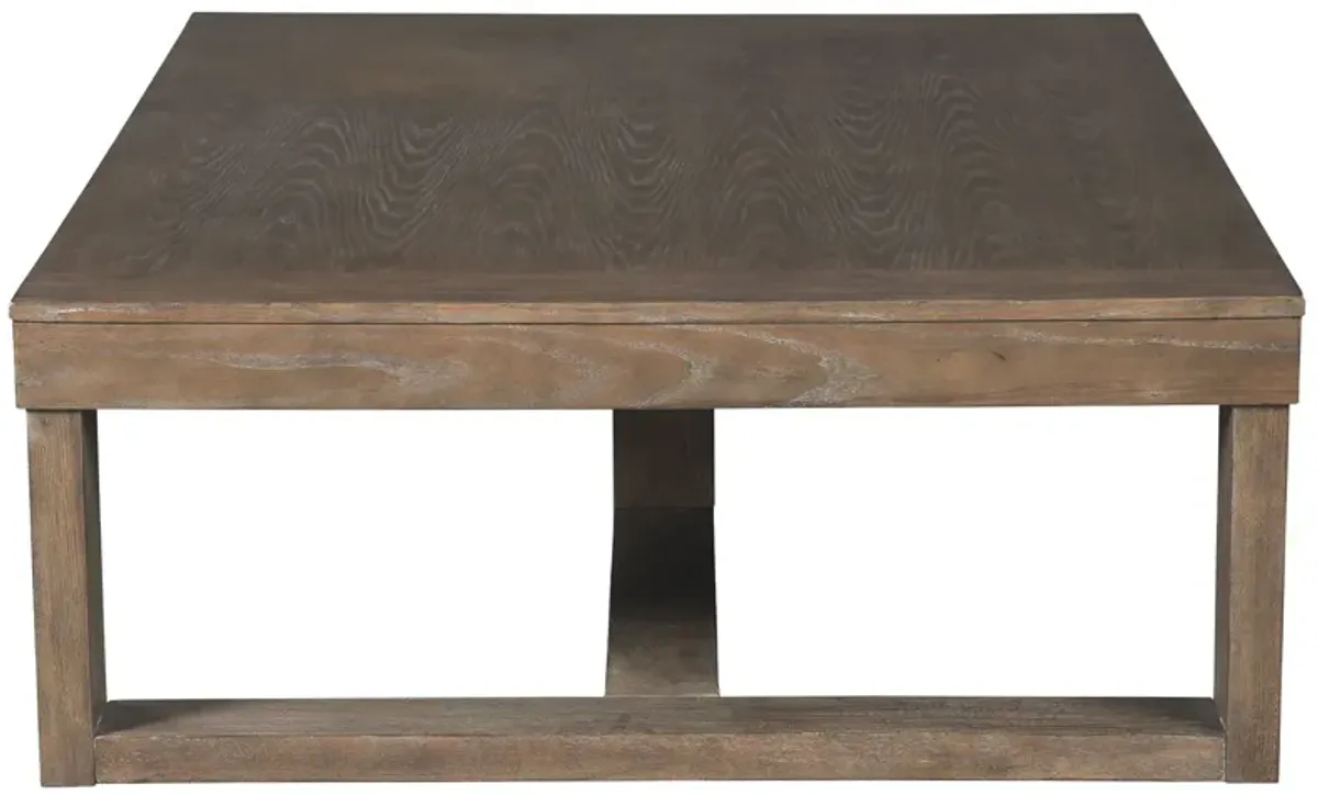 Cariton - Rectangular Cocktail Table - Gray