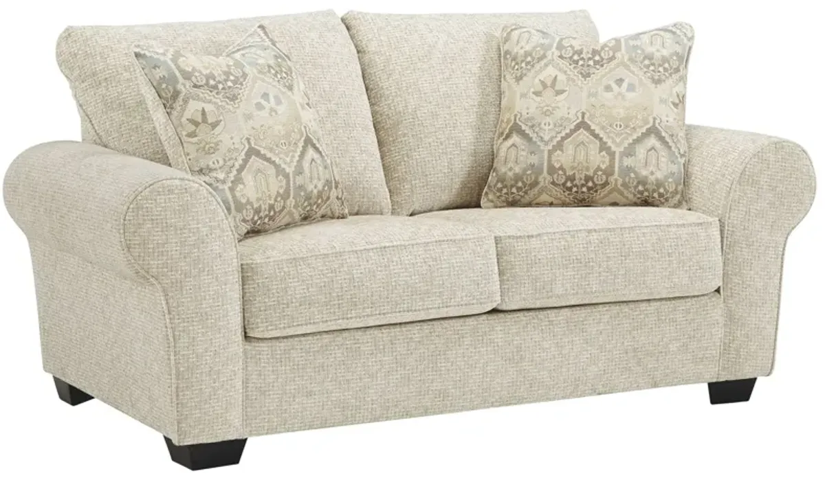 Haisley - Ivory - Loveseat