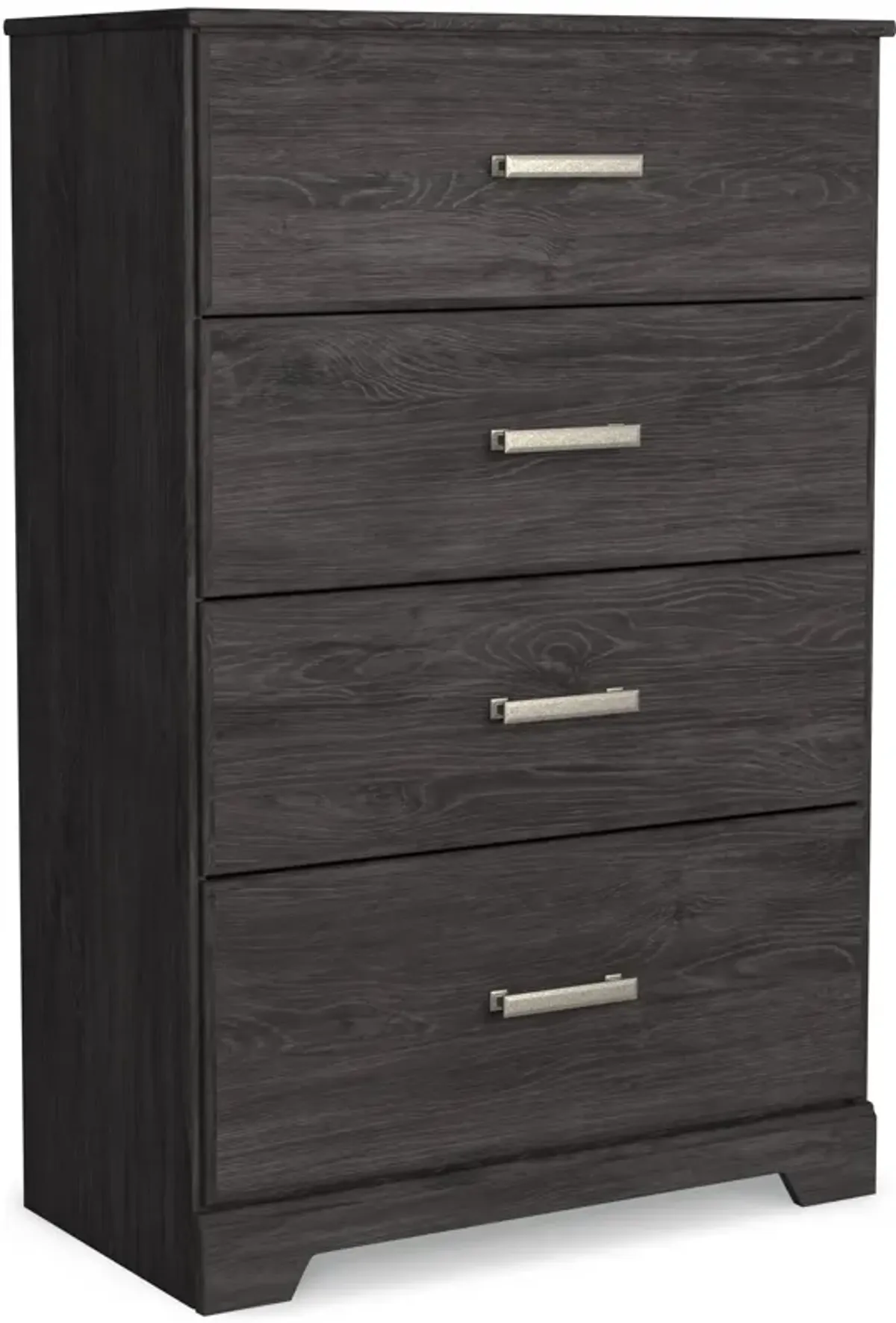 Belachime - Charcoal - Four Drawer Chest