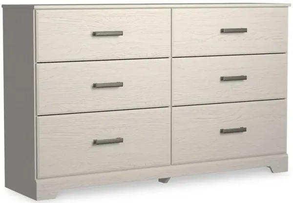 Stelsie - Six Drawer Dresser - White