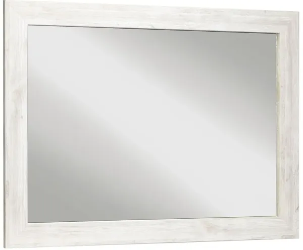 Paxberry - Whitewash - Bedroom Accent Mirror