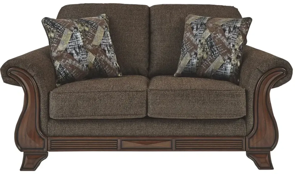 Miltonwood - Teak - Loveseat