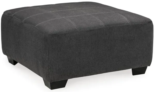 Ambee - Slate - Oversized Accent Ottoman