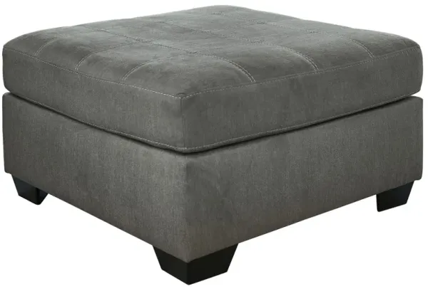 Pitkin - Slate - Oversized Accent Ottoman