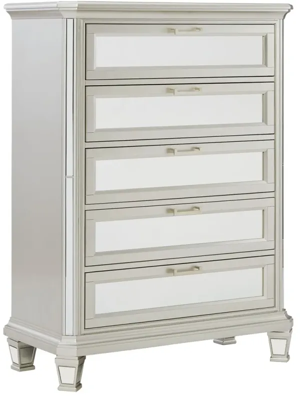 Lindenfield - Silver - Five Drawer Chest