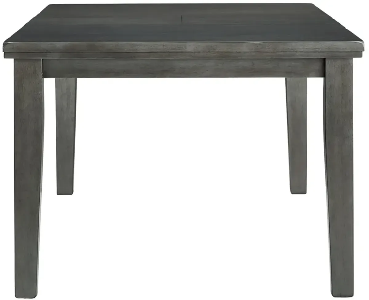 Hallanden - Gray - Rectangular Dining Room Butterfly Extension Table