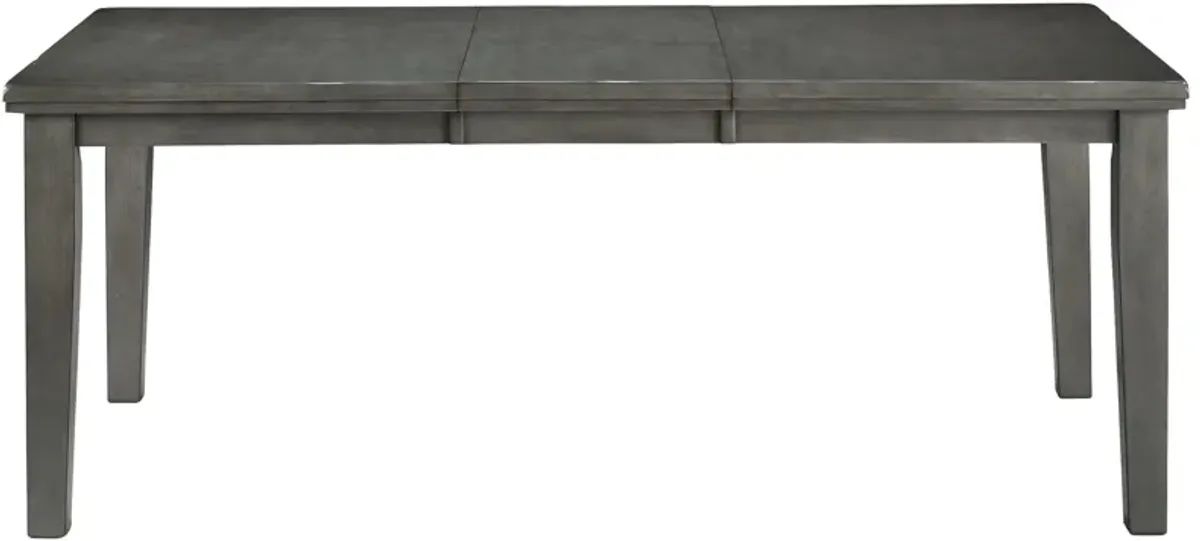 Hallanden - Rectangular Dining Room Butterfly Extension Table - Gray